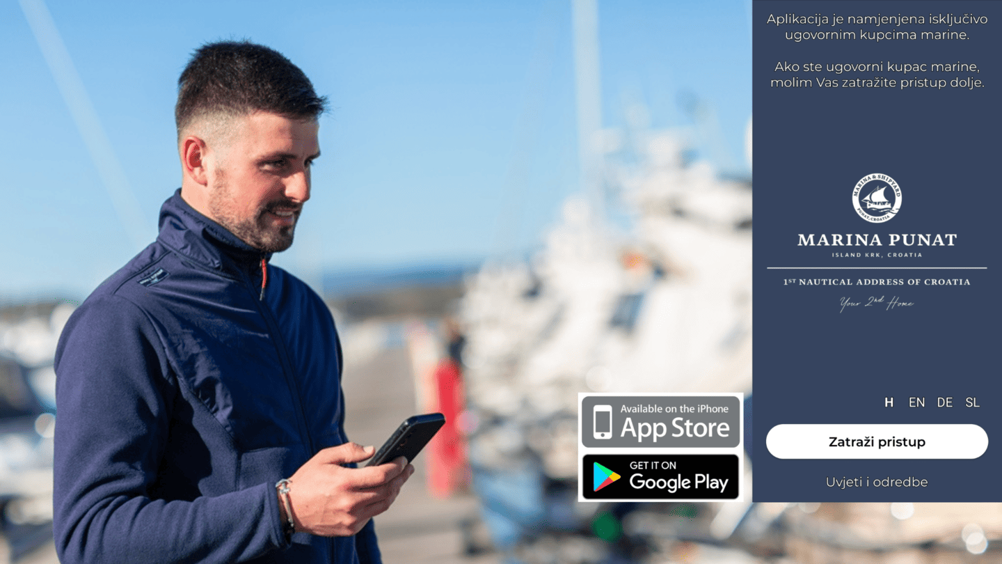 Besplatna aplikacija Marina Punat App za rezidente